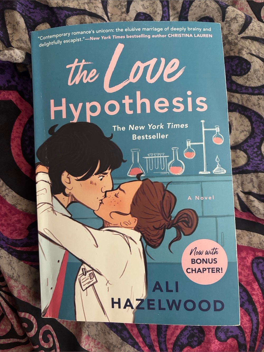 First Edition of The Love Hypothesis by Ali Hazelwood with bonus chapter!